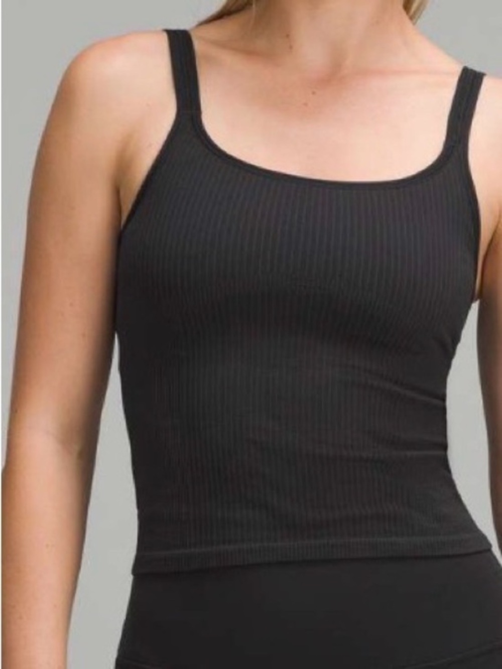 Lululemon Ebb to Street Scoop-Neck Cropped Tank